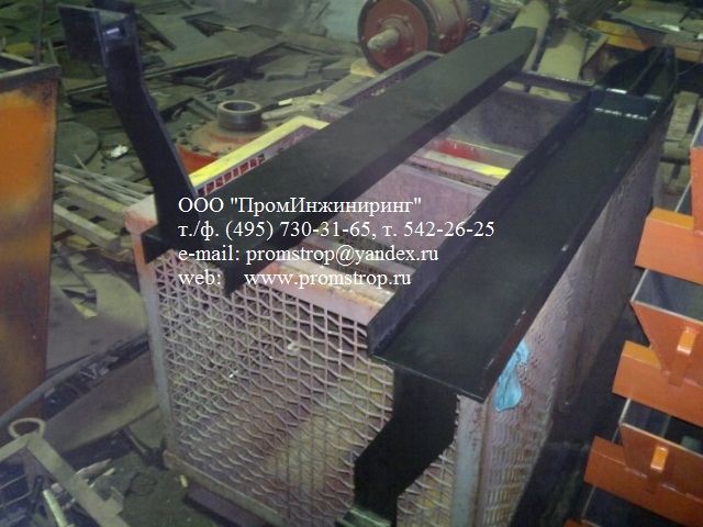 Удлинитель вил штабелера – вид сбоку, модель UV-SHT-1600, г/п 1500 кг